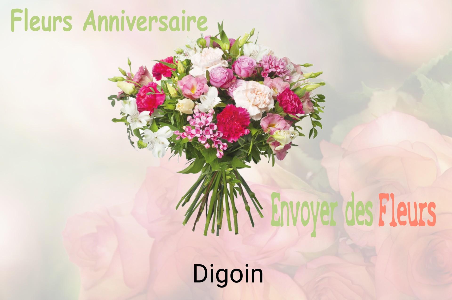 Bouquet de fleurs d’anniversaire livré à Digoin